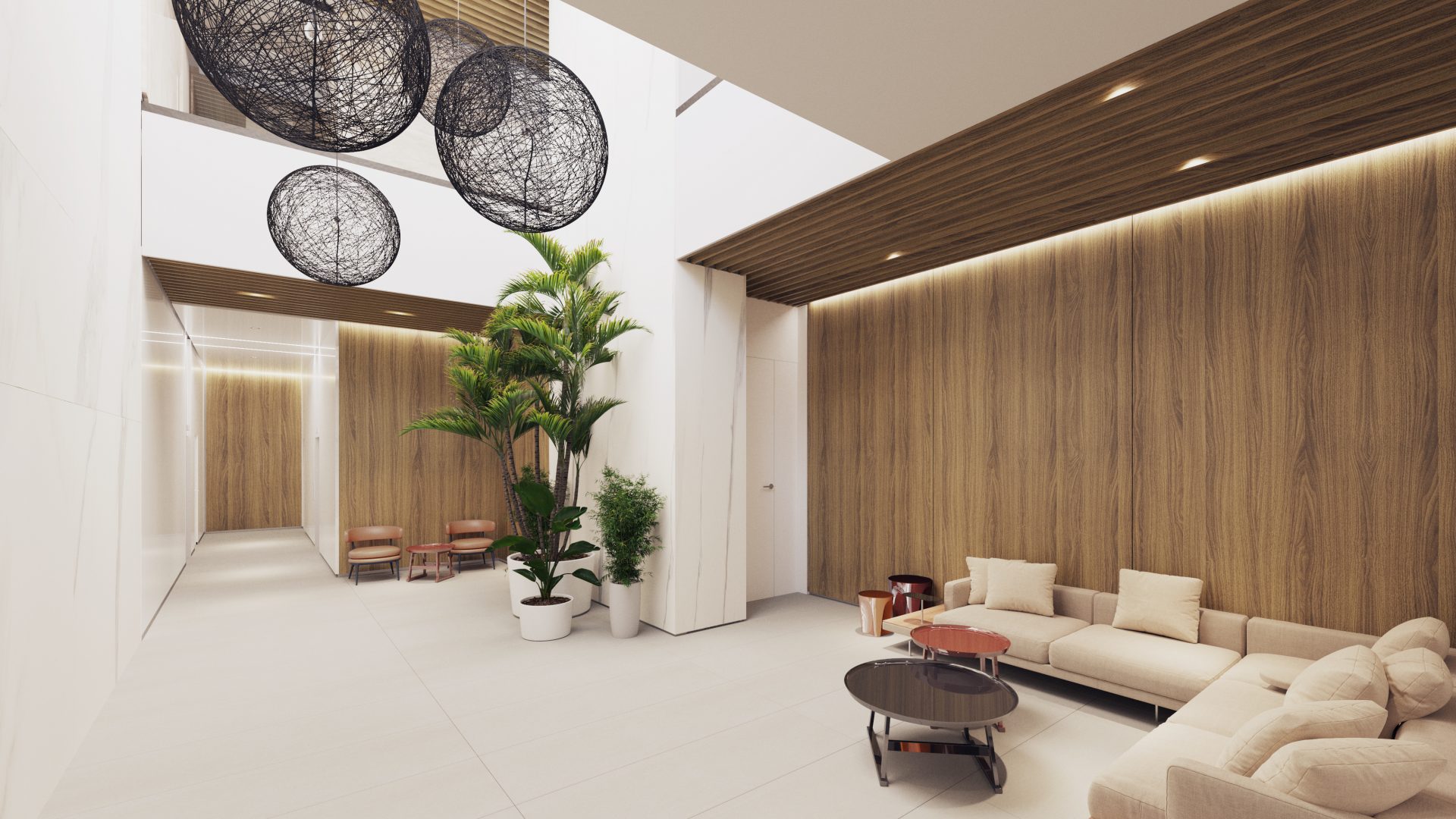 2garagelobb-1920×1080 Malaga Towers - obranuevaenmalaga