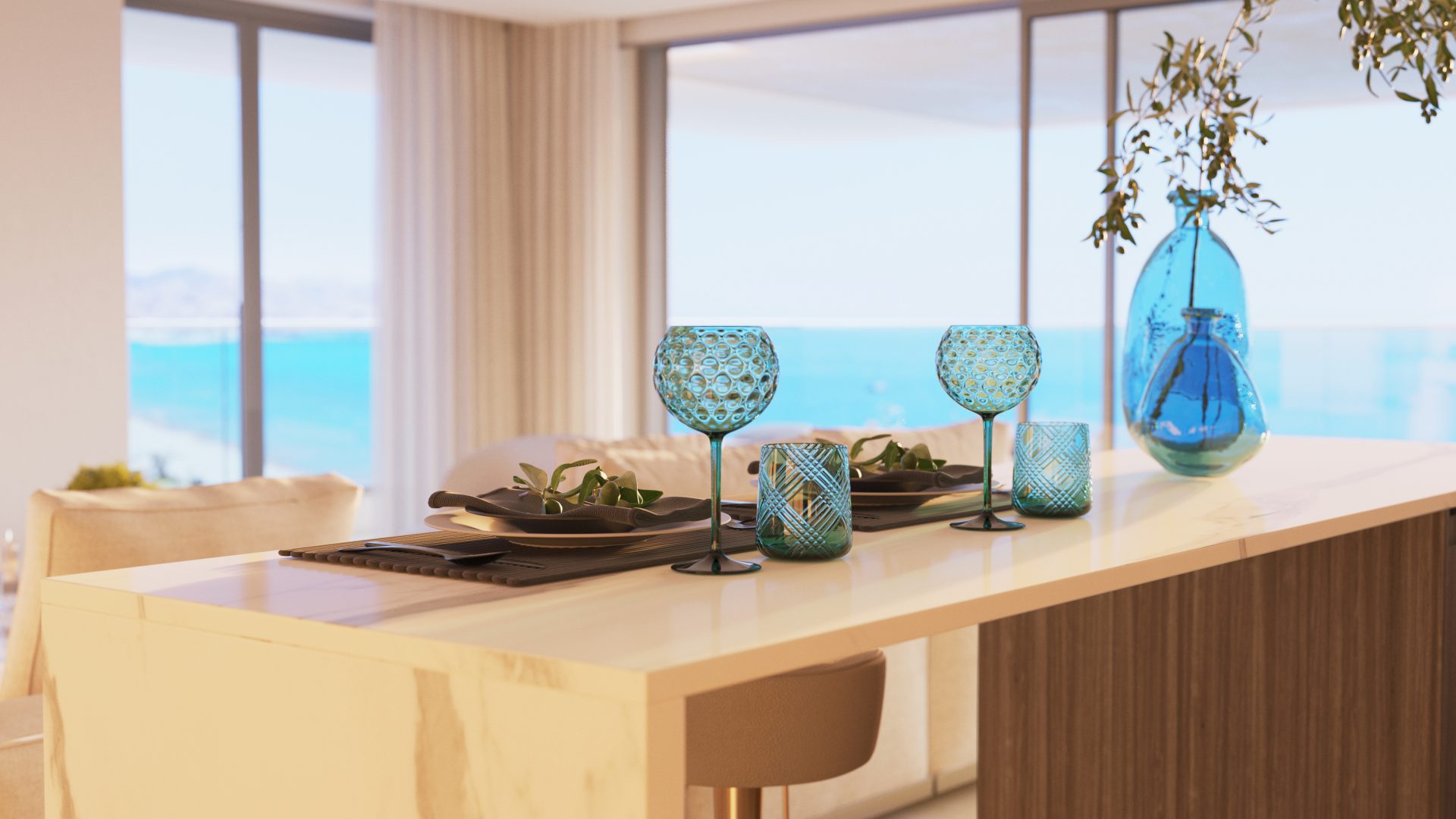 9cocinadetalle-1920×1080 Malaga Towers - obranuevaenmalaga