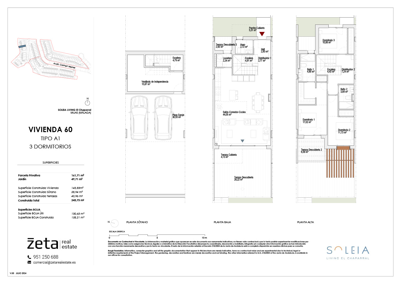 Soleia-V60-A1 Soleia Living El Chaparral - obra nueva en malaga
