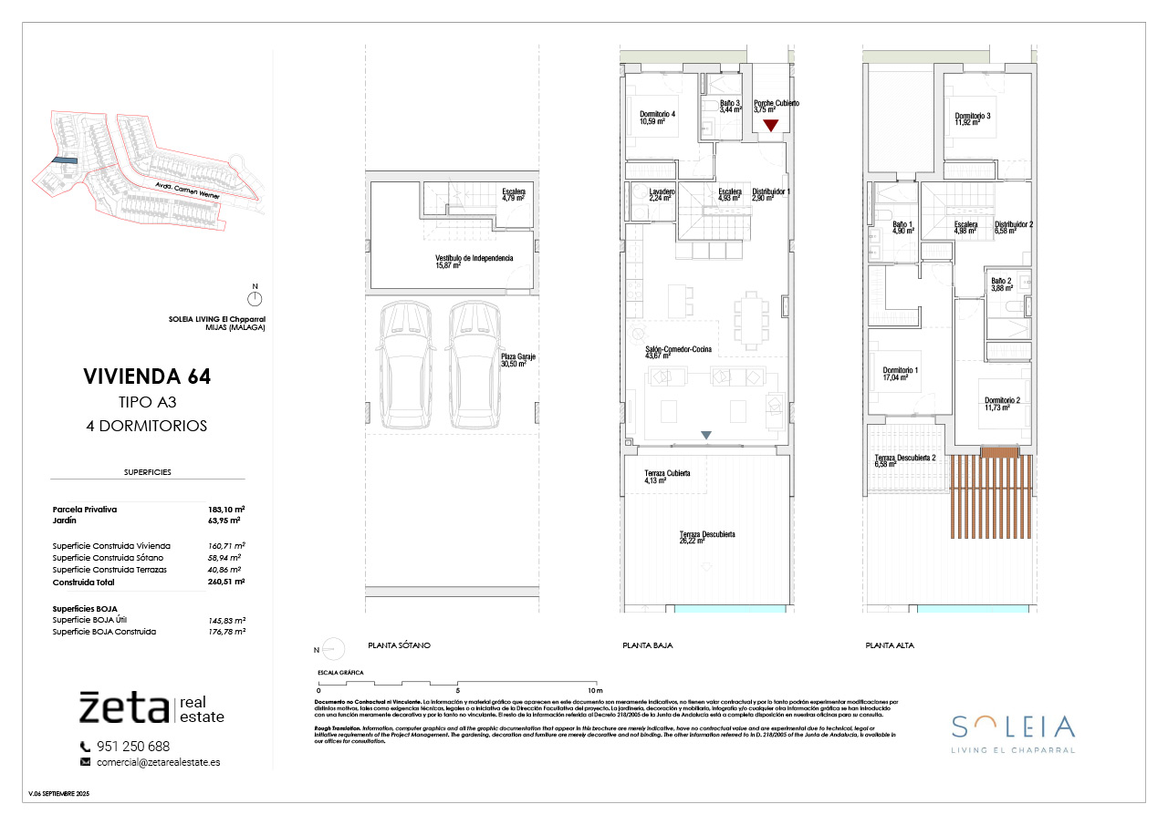 Soleia-V64-A3 Soleia Living El Chaparral - obra nueva en malaga